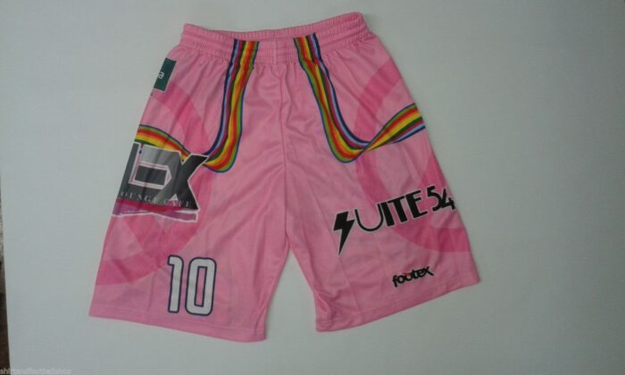 pantaloncino beach volley rosa anteriore