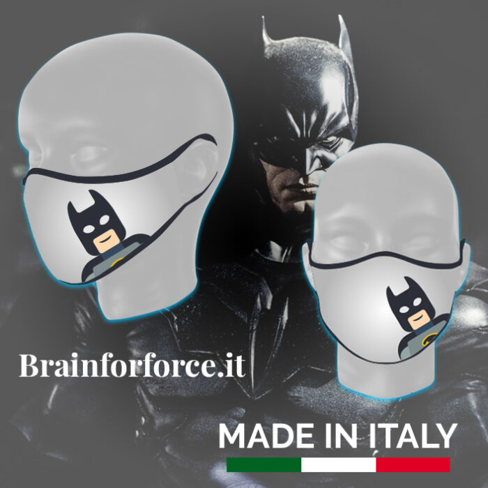 Mascherina personalizzata LEgo Batman